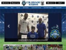 Tablet Screenshot of coloradostorm.com